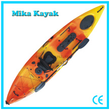 Pesca profesional del solo del barco del pedal del océano Kayak plástico Canoe